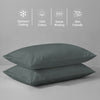 Royale 1000 Thread Count 100% Cotton Pillow Envelope cases