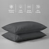 Deluxe 600 Thread Count 100% Cotton Pillow Envelope Cases