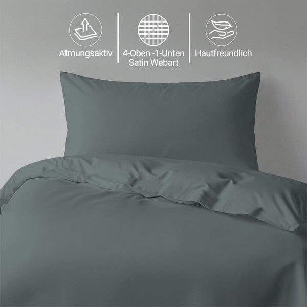 Royale Bettbezug-Set mit 1000 Fadenzahl aus 100% Baumwolle