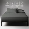 Premium 400 Thread Count 100% Cotton Fitted Sheet
