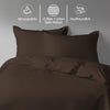 Premium Bettbezug-Set mit 400 Fadenzahl aus 100% Baumwolle