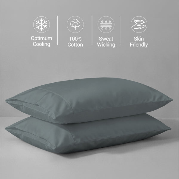 Luxury 800 Thread Count 100% Cotton Pillow Envelope Cases