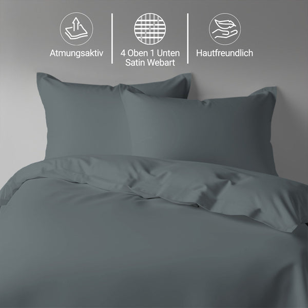 Luxus Bettbezug-Set mit 800 Fadenzahl aus 100% Baumwolle