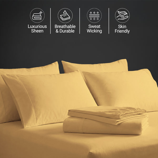 Premium 400 Thread Count 100% Cotton Sheet Set