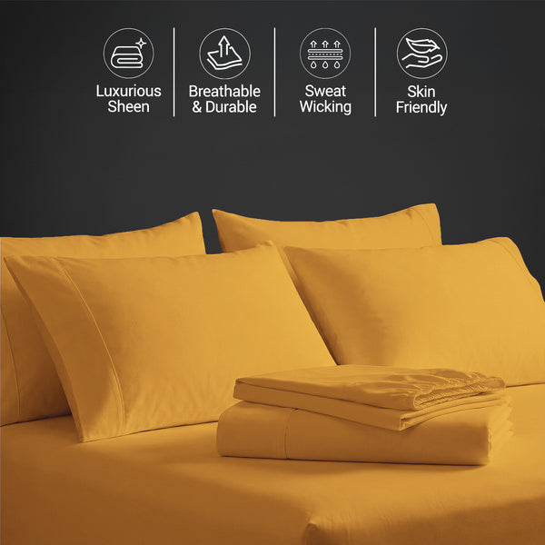 Premium 400 Thread Count 100% Cotton Sheet Set