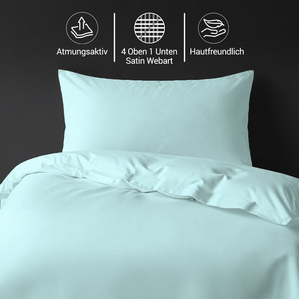 Luxus Bettbezug-Set mit 800 Fadenzahl aus 100% Baumwolle