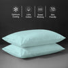 Premium 400 Thread Count 100% Cotton Pillow Envelope Cases (2 PC)