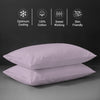 Premium 400 Thread Count 100% Cotton Pillow Envelope Cases (2 PC)