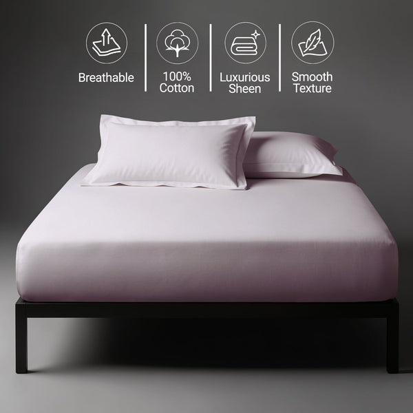 Premium 400 Thread Count 100% Cotton Fitted Sheet