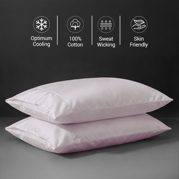 Premium 400 Thread Count 100% Cotton Pillow Envelope Cases