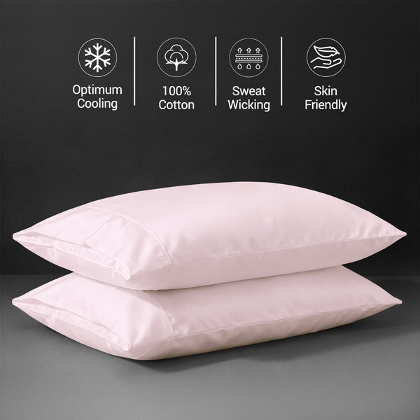 Luxury 800 Thread Count 100% Cotton Pillow Envelope Cases