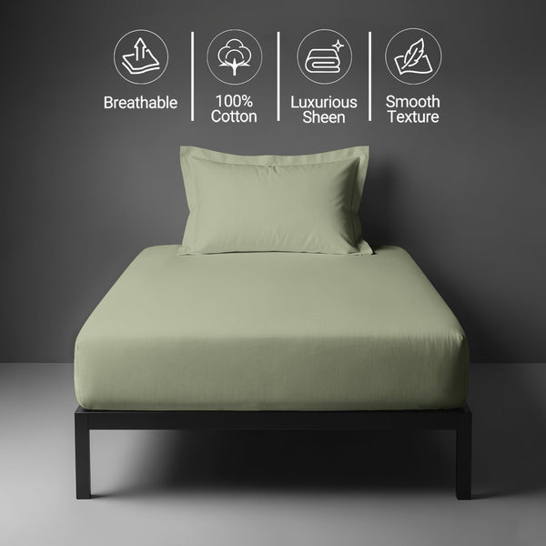 Premium 400 Thread count 100% Cotton Fitted Sheet