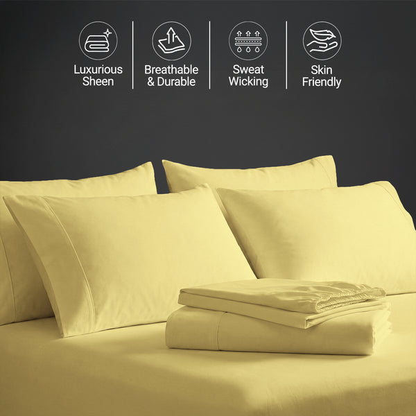 Luxury 800 Thread Count 100% Cotton Sheet Set
