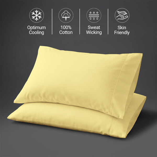 Luxury 800 Thread Count 100% Cotton Pillowcases