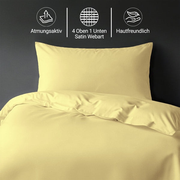 Deluxe 600 Thread Count 100% Cotton Duvet Cover Set