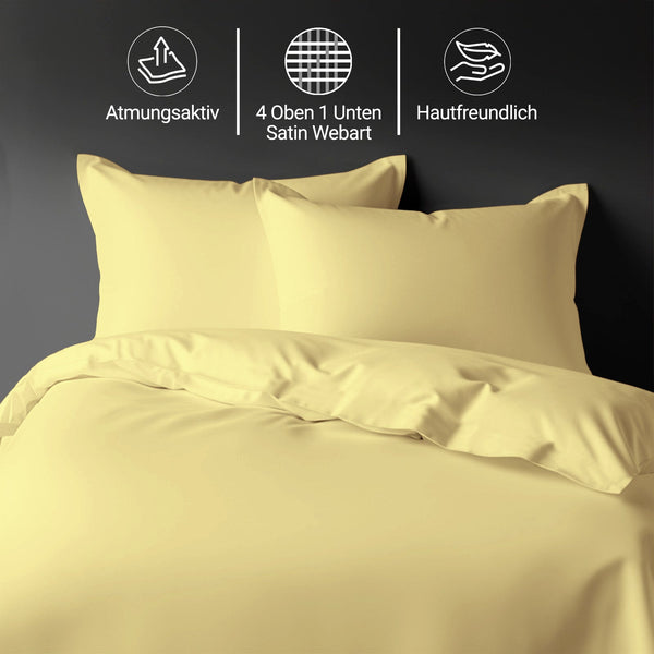 Deluxe 600 Thread Count 100% Cotton Duvet Cover Set