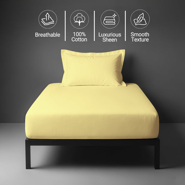 Premium 400 Thread count 100% Cotton Fitted Sheet