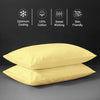 Premium 400 Thread Count 100% Cotton Pillow Envelope Cases (2 PC)