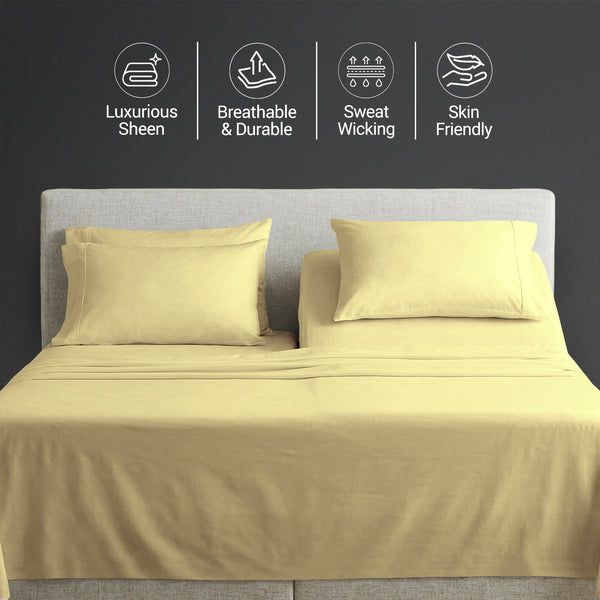 Deluxe 600 Thread Count 100% Cotton Sheet Set