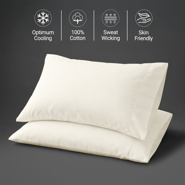 Luxury 800 Thread Count 100% Cotton Pillowcases
