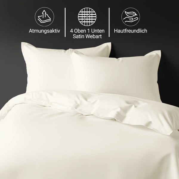 Luxus Bettbezug-Set mit 800 Fadenzahl aus 100% Baumwolle