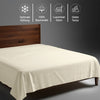 Premium Bettlaken mit 400 Fadenzahl aus 100% Baumwolle
