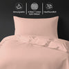Luxus Bettbezug-Set mit 800 Fadenzahl aus 100% Baumwolle - AT - 140x200 + 1 x 70x90 - Rose