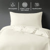 Premium Bettbezug-Set mit 400 Fadenzahl aus 100% Baumwolle