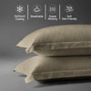 Premium 400 Thread Count 100% Cotton Pillow Covers (2 PC)