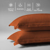 Premium 400 Thread Count 100% Cotton Pillow Covers (2 PC)