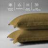 Premium 400 Thread Count 100% Cotton Pillow Covers (2 PC)