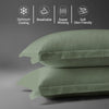 Premium 400 Thread Count 100% Cotton Pillow Covers (2 PC)
