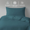 Premium Bettbezug-Set mit 400 Fadenzahl aus 100% Baumwolle