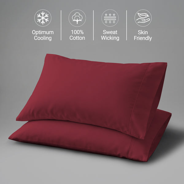 Luxury 800 Thread Count 100% Cotton Pillowcases
