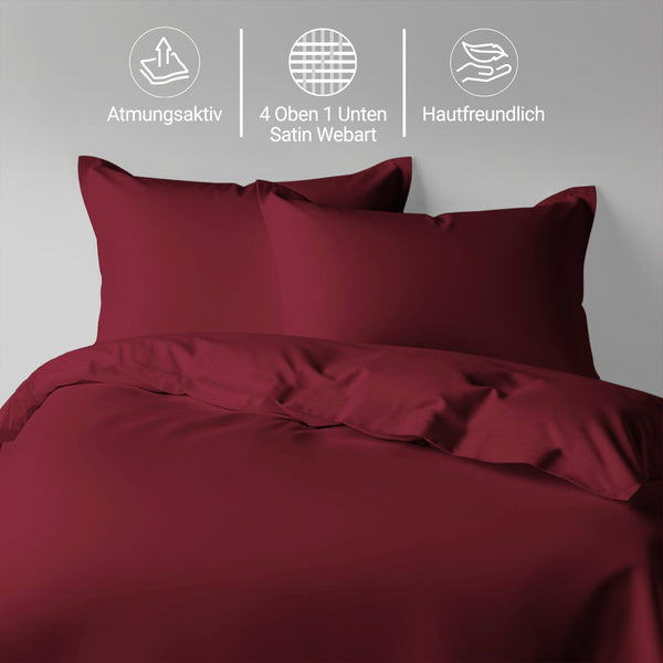 Deluxe 600 Thread Count 100% Cotton Duvet Cover Set