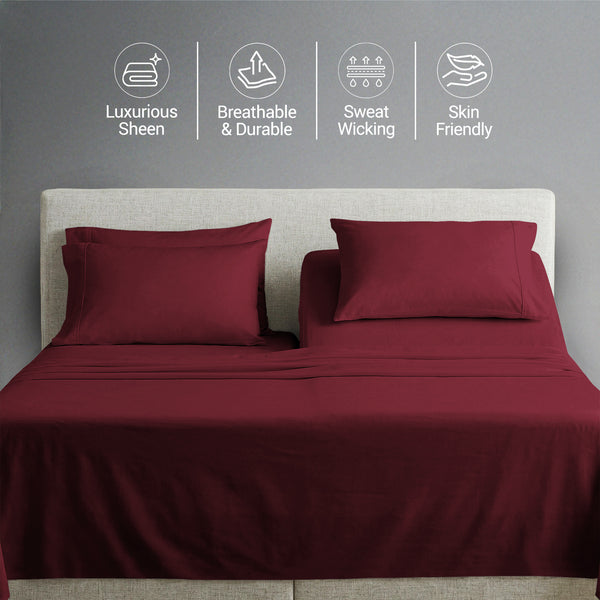 Deluxe 600 Thread Count 100% Cotton Sheet Set