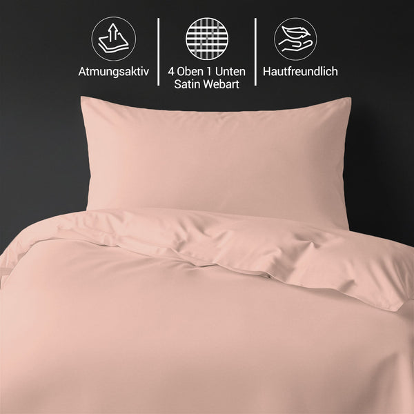 Luxus Bettbezug-Set mit 800 Fadenzahl aus 100% Baumwolle