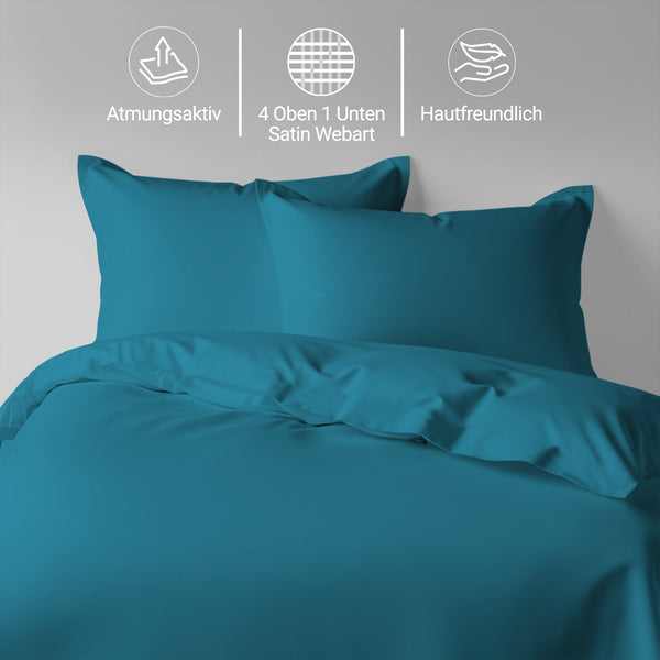 Deluxe 600 Thread Count 100% Cotton Duvet Cover Set