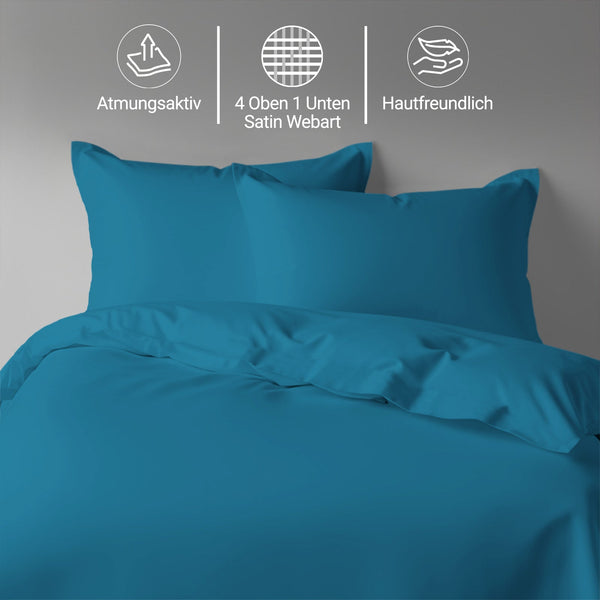 Luxus Bettbezug-Set mit 800 Fadenzahl aus 100% Baumwolle