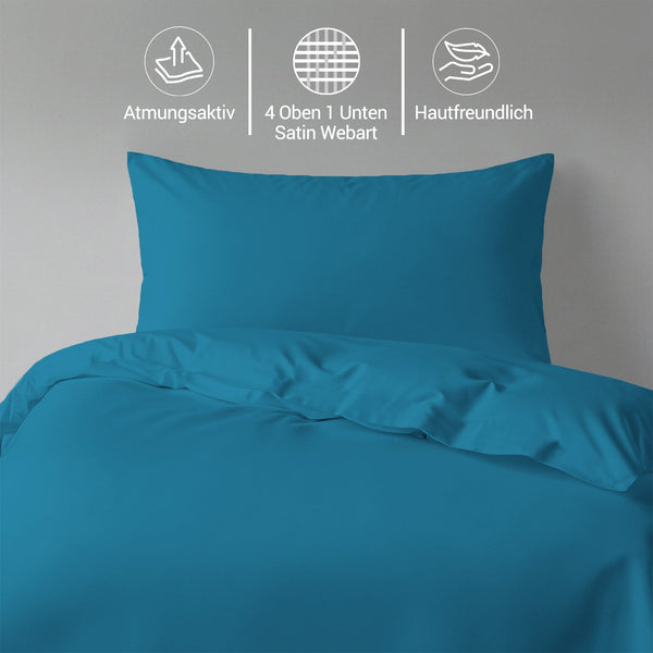 Luxus Bettbezug-Set mit 800 Fadenzahl aus 100% Baumwolle