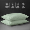 Luxury 800 Thread Count 100% Cotton Pillow Envelope Cases
