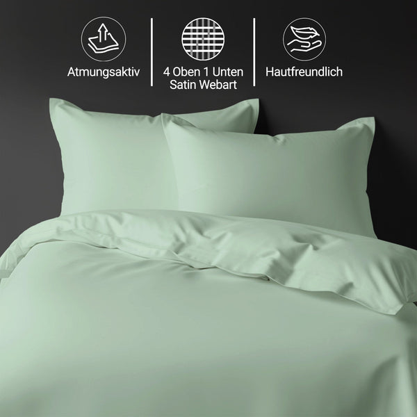 Luxus Bettbezug-Set mit 800 Fadenzahl aus 100% Baumwolle