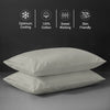 Deluxe 600 Thread Count 100% Cotton Pillow Envelope Cases