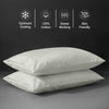 Luxury 800 Thread Count 100% Cotton Pillow Envelope Cases