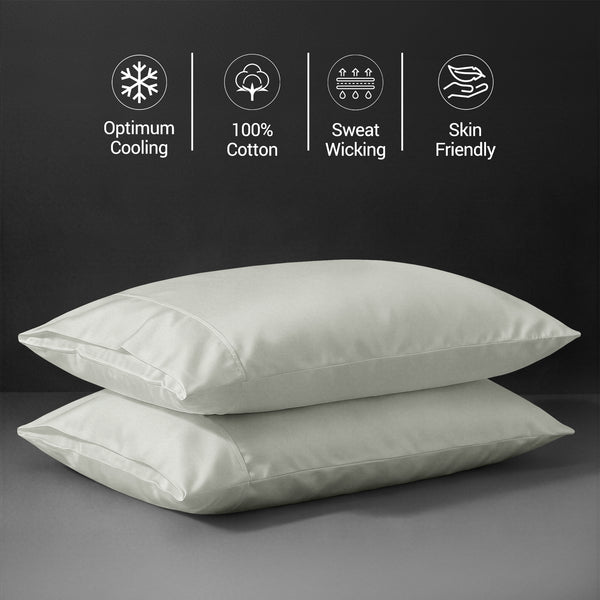 Luxury 800 Thread Count 100% Cotton Pillow Envelope Cases