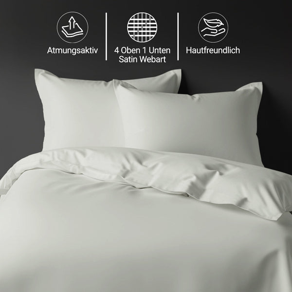 Luxus Bettbezug-Set mit 800 Fadenzahl aus 100% Baumwolle