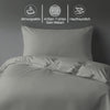Perkal Bettbezug-Set aus 100% Baumwolle