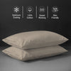 Deluxe 600 Thread Count 100% Cotton Pillow Envelope Cases