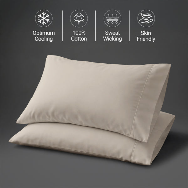 Luxury 800 Thread Count 100% Cotton Pillowcases