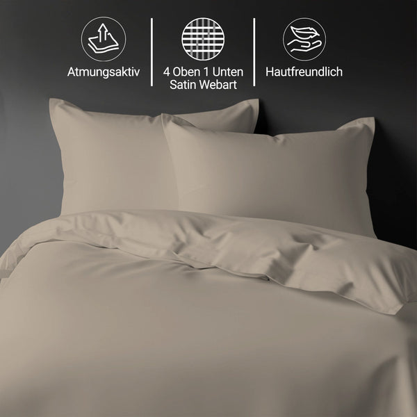 Deluxe 600 Thread Count 100% Cotton Duvet Cover Set